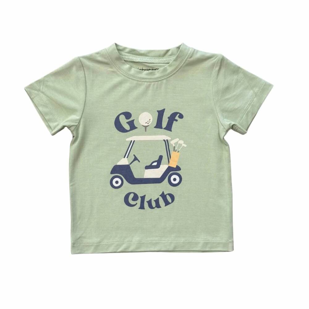 NEW BABYSPROUTS boy's short sleeve tee in golf club